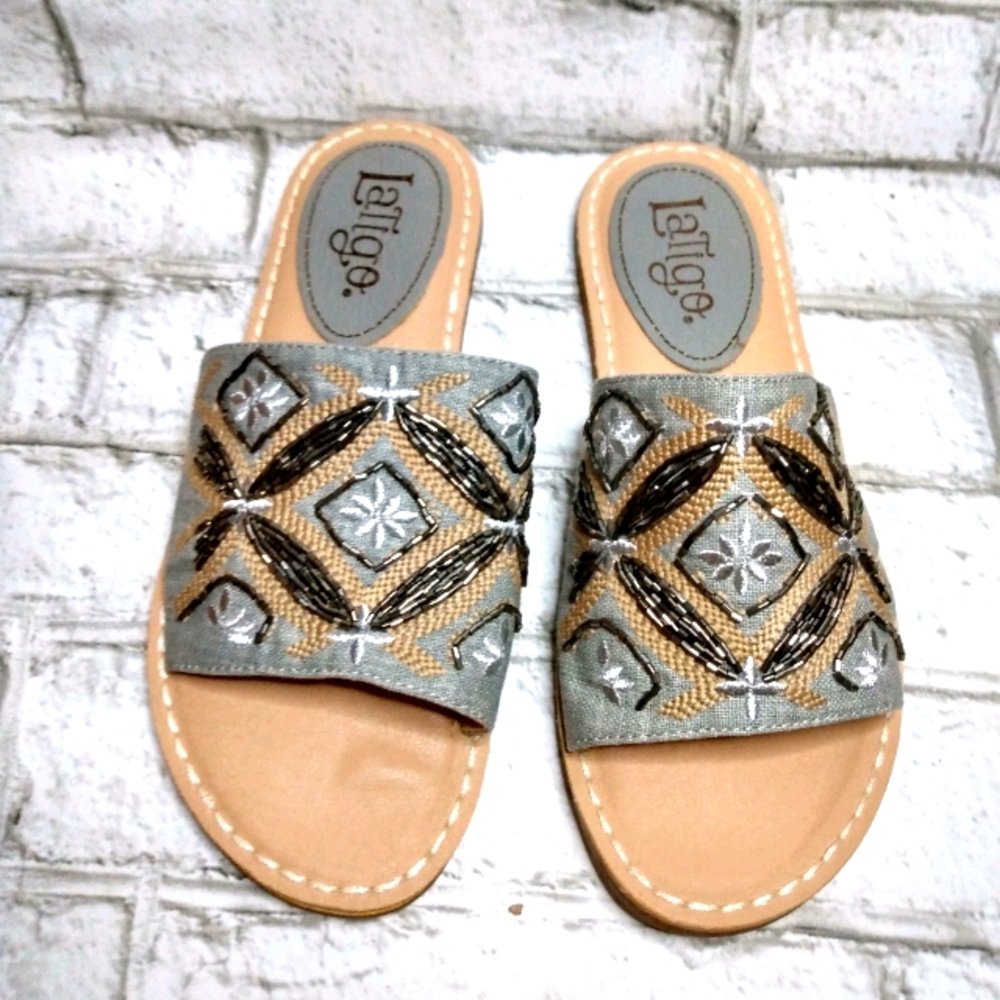 Latigo fashion flip flop size 9
